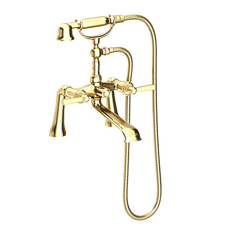 Newport Brass - Exposed Tub & Hand Shower Set - Deck Mount