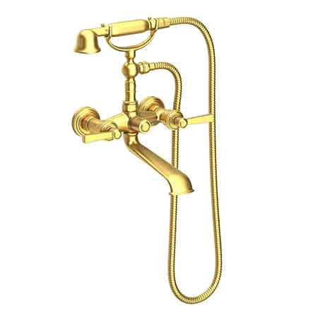Newport Brass - Exposed Tub & Hand Shower Set - Wall Mount
