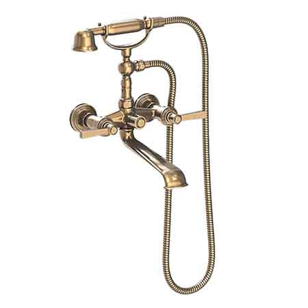 Newport Brass - Exposed Tub & Hand Shower Set - Wall Mount