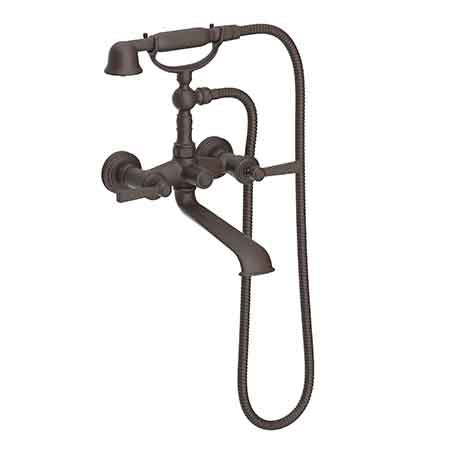 Newport Brass - Exposed Tub & Hand Shower Set - Wall Mount