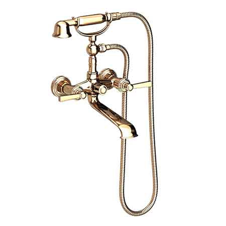Newport Brass - Exposed Tub & Hand Shower Set - Wall Mount