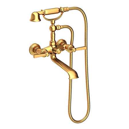 Newport Brass - Exposed Tub & Hand Shower Set - Wall Mount