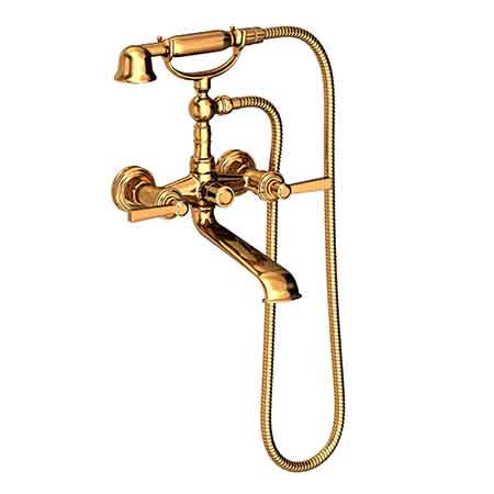 Newport Brass - Exposed Tub & Hand Shower Set - Wall Mount