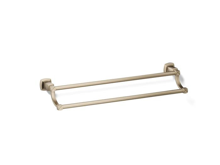 Kohler - Margaux 24 Double Towel Bar - Vibrant Brushed Bronze