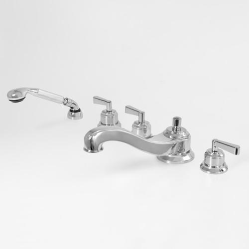 Sigma - Roman Tub Set Trim With Deckmount Handshower Moderne