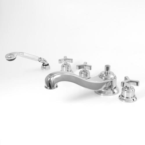 Sigma - Roman Tub Set Trim With Deckmount Handshower Moderne-X