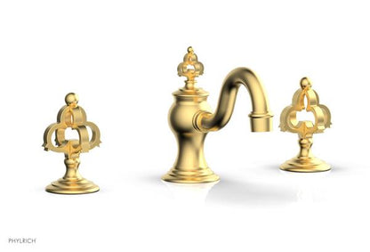 Phylrich - Couronne Widespread Faucet - Cross Handle