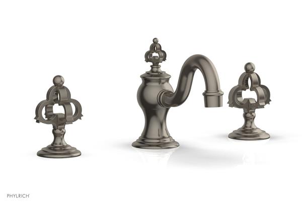 Phylrich - Couronne Widespread Faucet - Cross Handle