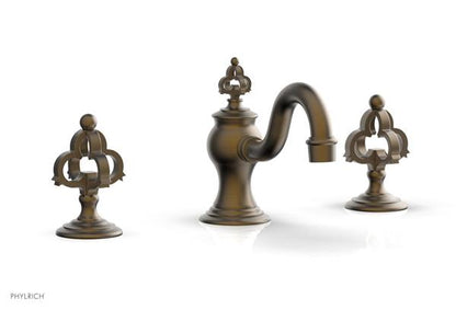 Phylrich - Couronne Widespread Faucet - Cross Handle
