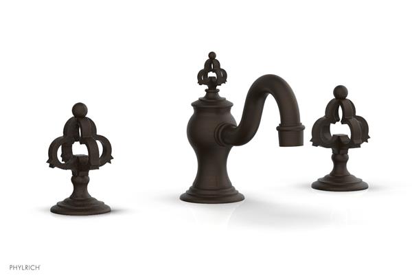 Phylrich - Couronne Widespread Faucet - Cross Handle