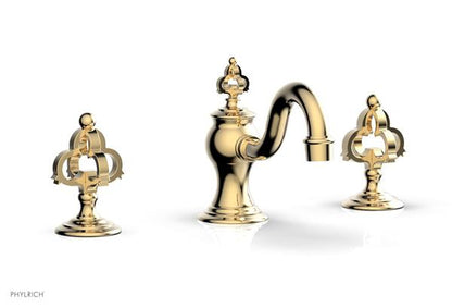 Phylrich - Couronne Widespread Faucet - Cross Handle