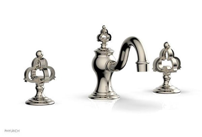 Phylrich - Couronne Widespread Faucet - Cross Handle