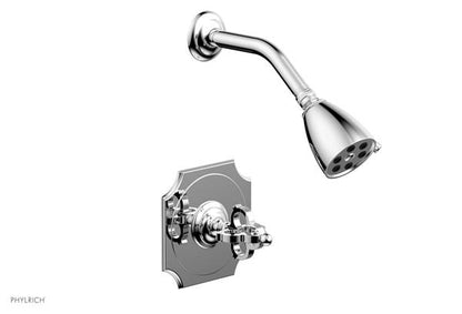 Phylrich - Couronne Pressure Balance Shower Set - Cross Handle