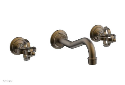 Phylrich - Couronne Wall Tub Set - Cross Handle