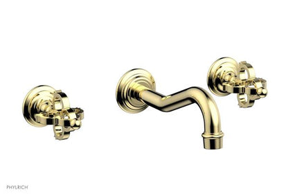 Phylrich - Couronne Wall Tub Set - Cross Handle