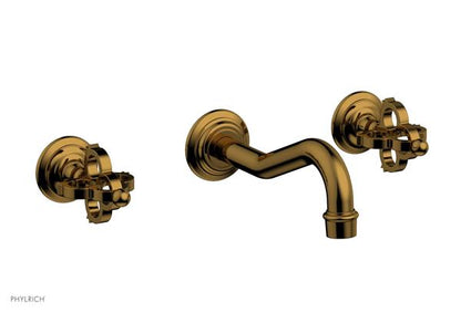 Phylrich - Couronne Wall Tub Set - Cross Handle