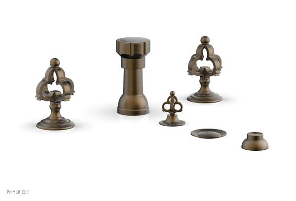 Phylrich - Couronne Four Hole Bidet Set