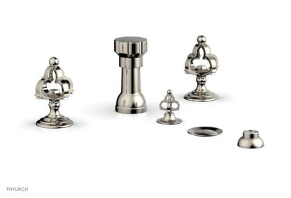 Phylrich - Couronne Four Hole Bidet Set
