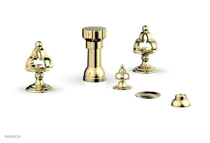 Phylrich - Couronne Four Hole Bidet Set