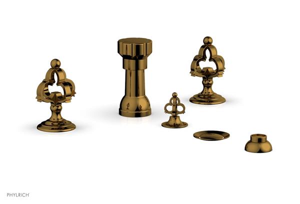 Phylrich - Couronne Four Hole Bidet Set