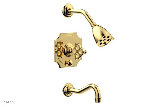 Phylrich - Maison Pressure Balance Tub and Shower Set