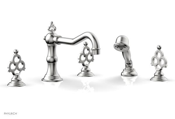 Phylrich - Maison Deck Tub Set with Hand Shower
