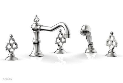 Phylrich - Maison Deck Tub Set with Hand Shower