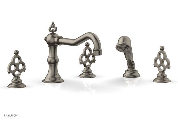 Phylrich - Maison Deck Tub Set with Hand Shower