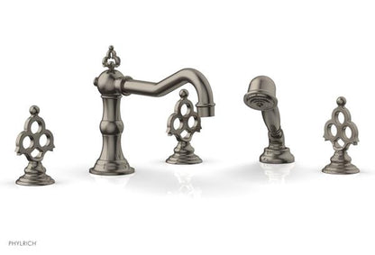 Phylrich - Maison Deck Tub Set with Hand Shower