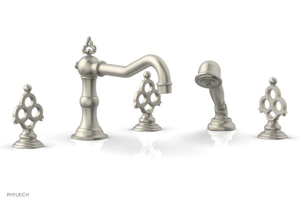 Phylrich - Maison Deck Tub Set with Hand Shower