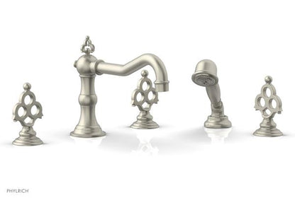 Phylrich - Maison Deck Tub Set with Hand Shower