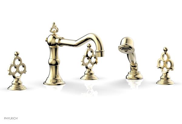 Phylrich - Maison Deck Tub Set with Hand Shower