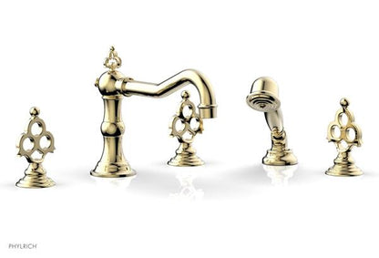 Phylrich - Maison Deck Tub Set with Hand Shower