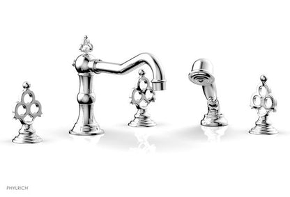 Phylrich - Maison Deck Tub Set with Hand Shower