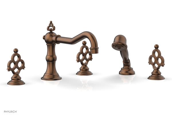 Phylrich - Maison Deck Tub Set with Hand Shower
