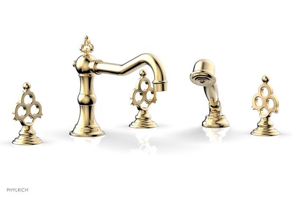 Phylrich - Maison Deck Tub Set with Hand Shower