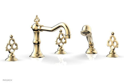 Phylrich - Maison Deck Tub Set with Hand Shower