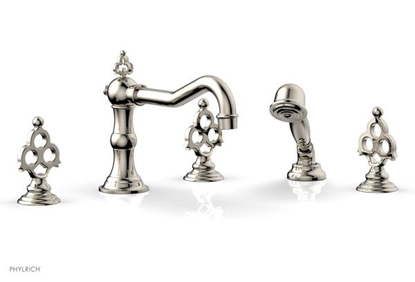 Phylrich - Maison Deck Tub Set with Hand Shower