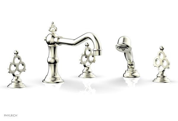 Phylrich - Maison Deck Tub Set with Hand Shower
