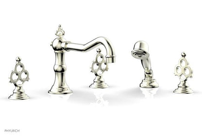 Phylrich - Maison Deck Tub Set with Hand Shower