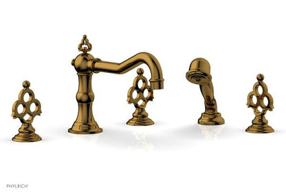 Phylrich - Maison Deck Tub Set with Hand Shower