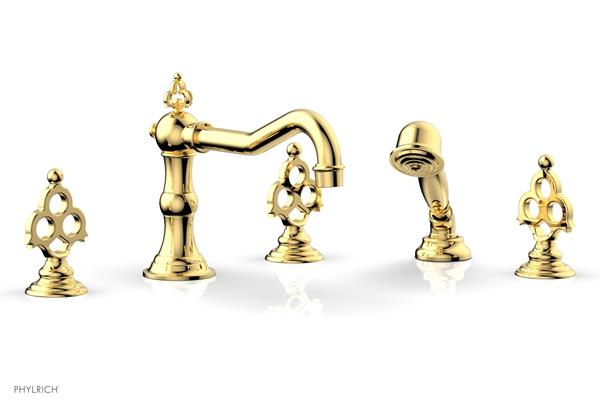 Phylrich - Maison Deck Tub Set with Hand Shower