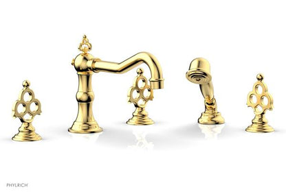 Phylrich - Maison Deck Tub Set with Hand Shower
