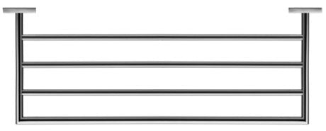 Duravit - Karree 26 3/8" Towel Rack in Chrome