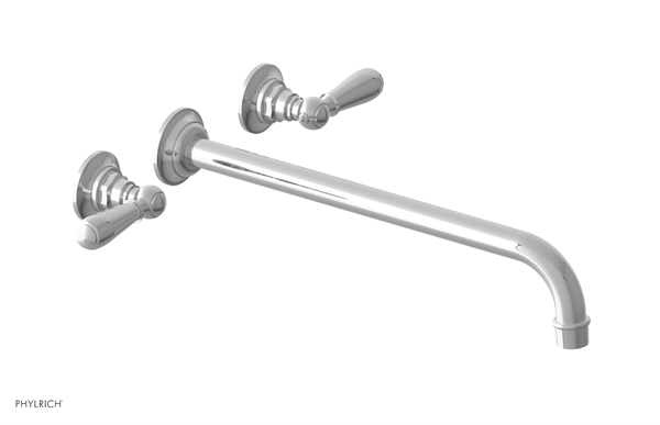 Phylrich - Jamestown Wall Tub Set 14 Inch Spout - Lever Handle