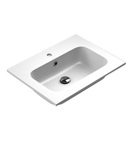 Sonia - Mx3 Basin 24 Inch(60Cm) 1Ø Mineral Marmo (Gloss)