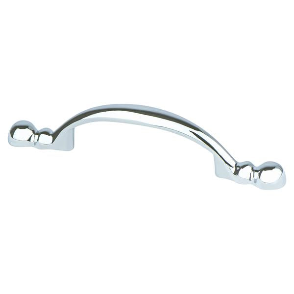 Berenson - Advantage Plus Two 3 inch CC Polished Chrome Rounded End Pull
