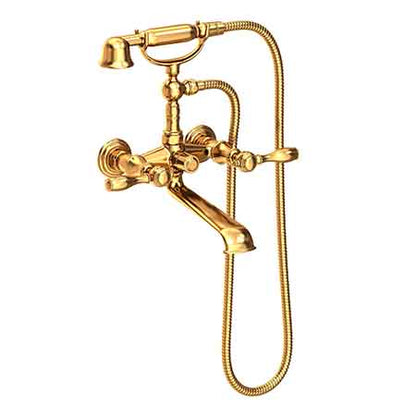 Newport Brass - Exposed Tub & Hand Shower Set - Wall Mount