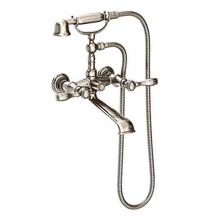 Newport Brass - Exposed Tub & Hand Shower Set - Wall Mount