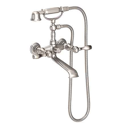 Newport Brass - Exposed Tub & Hand Shower Set - Wall Mount